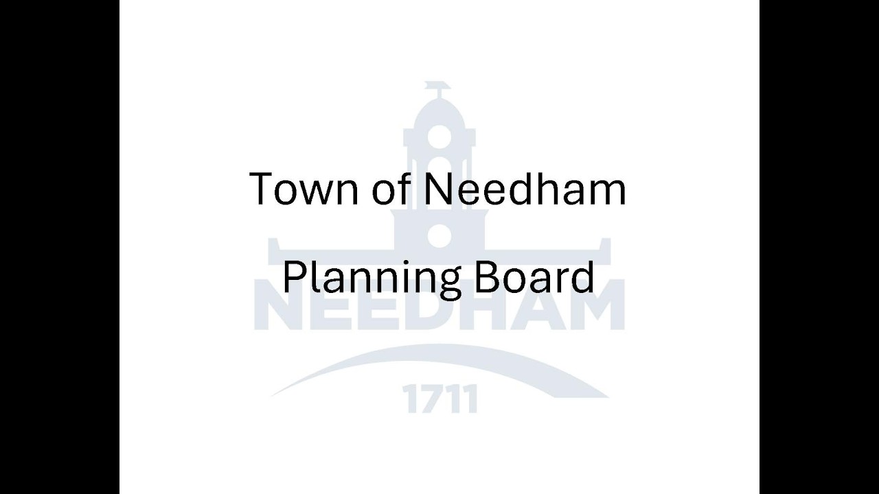 From the Planning Board