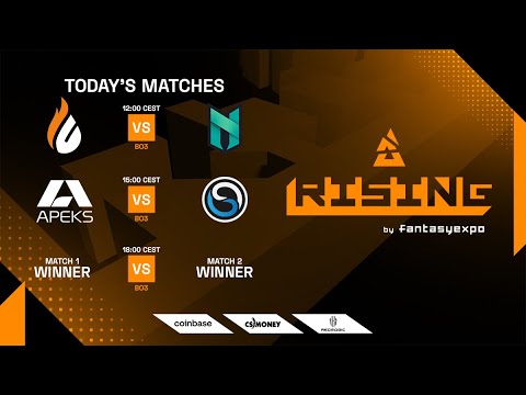 LIVE: Copenhagen Flames vs Apeks - BLAST Rising 2021 - Group Stage