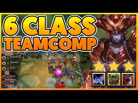 6 CLASSSES + ORIGINS IN ONE TEAMCOMP (INSANE ENDING) - BunnyFuFuu Full Gameplay