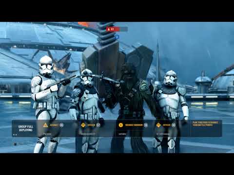 Wolfpack Battalion Defends Kamino - Star Wars Battlefront 2