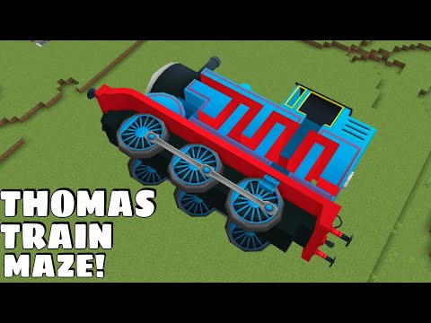 THOMAS TRAIN MAZE CHALLENGE - Minecraft Gameplay - Coffin Meme