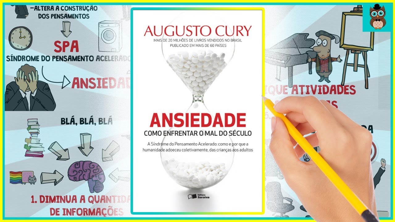 Como acabar com a ANSIEDADE | Dr. Augusto Cury | Resumo Animado do Livro
