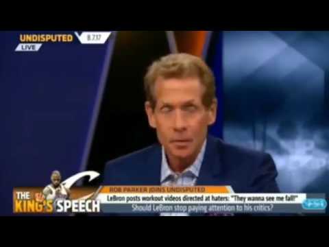 Skip and Shannon Undisputed Today 8/7 - Rob Parker joins about LeBron posts workout videos