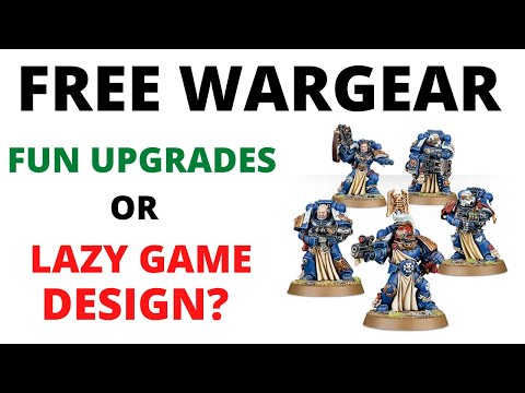 The Big Free Wargear Handout - is it a Good or Bad thing for Warhammer 40K?
