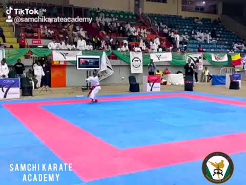 best kata pinan nidan. #kata #wkf #karateglobal #karatekids #championship #samchikarateacademy