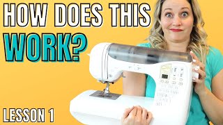 SEWING MACHINE SET UP FOR BEGINNERS / How to thread a sewing machine / SEWING 101: Brother & Kenmore