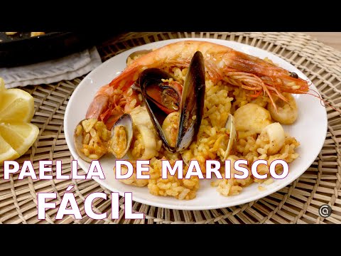 PAELLA DE MARISCO FÁCIL ¡Paso a paso! // Cocina Abierta