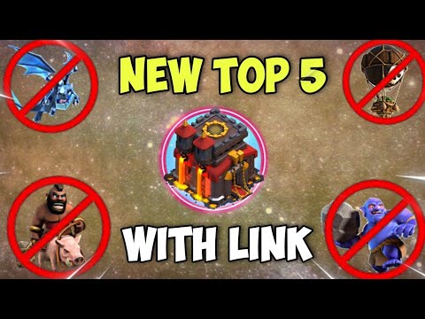 New Top 5 Best Th10 war/cwl/Farming bases with link 2021| th10 best war base with link