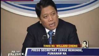 Press Secretary Remode passes away after heart attack