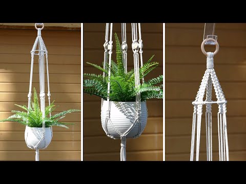 Macrame Designed Basket DIY