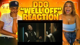 DDG - Well Off (Official Music Video)REACTION