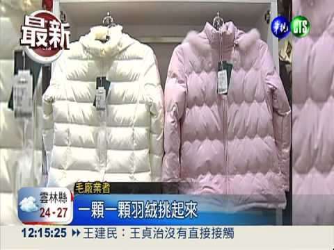 新標準!羽絨製品禁標示百分百