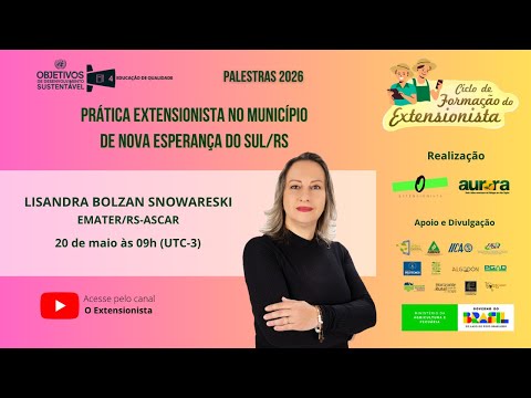 Prática Extensionista no Município de Nova Esperança do Sul/RS