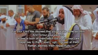 Download lagu Surah Al Isra | 22-27 | Emotional Recitation | Mishary Alafasy | Translation. mp3