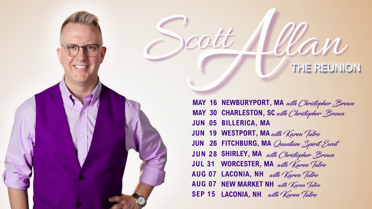 Promotional video thumbnail 1 for Scott Allan - The Boston Medium