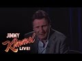 Liam Neeson Threatens a Fan on Jimmy Kimmel.