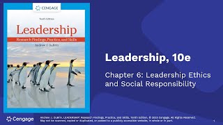 Leadership Ethics and Social Responsibility