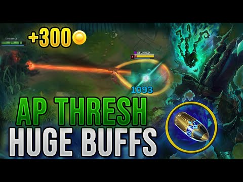 Abusing AP Thresh Buffs to Climb! Challenger Support!