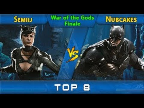 Semiij (Catwoman) Vs Nubcakes (Batman) - TOP 8 - Injustice 2 - WOTG S2 - Finale