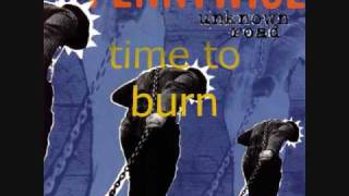 Pennywise - Time To Burn lyrics