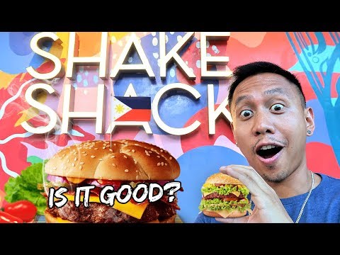 Is SHAKE SHACK Manila as Good As USA Shake Shack? | Vlog #498