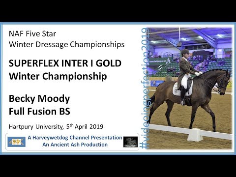 Winter Dressage Championships: Becky Moody and Full Fusion BS