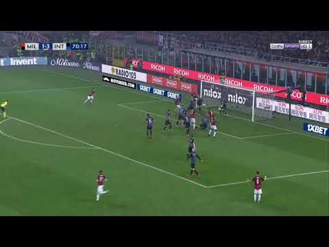 Milan 2:3 Inter | Serie A | Day 28 | Musacchio 71'