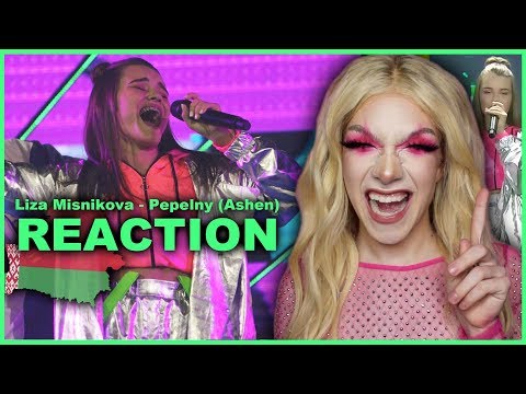 BELARUS - Liza Misnikova - Pepelny (Ashen) (National Final) | Junior Eurovision 2019 REACTION