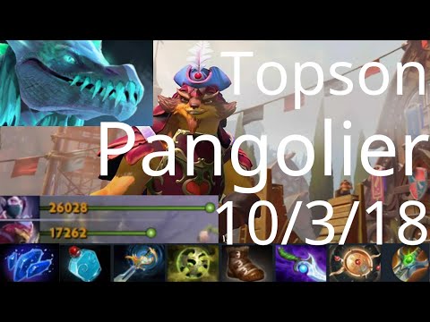 Topson Pangolier vs Ursa, WW, Tidehunter - OG vs Tundra g5 Ti10 dota2