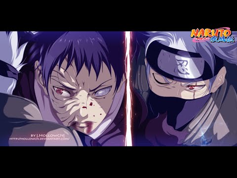 kakashi vs obito full fight {HD} AMV