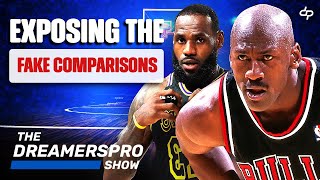 Exposing The Myth About Lebron James Being On The Same Level As Michael Jordan