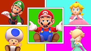 Super Mario 3D World: All Characters Death Animati