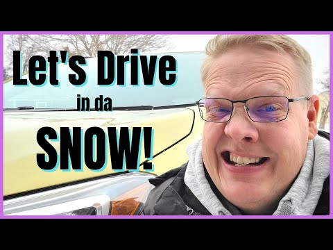 Drive Through Rapid City in the Snow! ❄🌨
