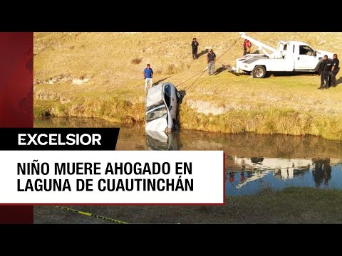 Niño muere ahogado al caer en laguna de Cuautinchán, Puebla