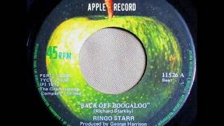 Ringo Starr - Back Off Boogaloo / Blind Man (1972)