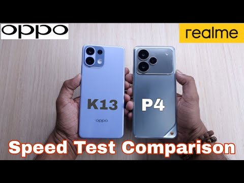 Realme P4 5G vs Oppo K13 5G Speed Test Comparison