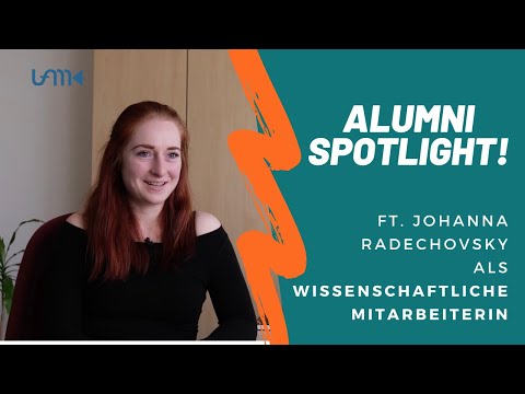 Alumni Spotlight! Johanna Radechovsky als wiss. Mitarbeiterin im Fachgebiet Medienwissenschaft