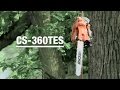 Бензопила ECHO CS-360TES-12" - видео №1