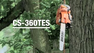 Бензопила ECHO CS-360TES-12" - видео №1