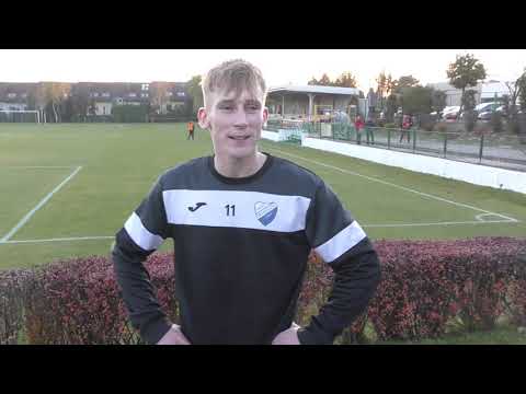 14 kolejka 2021/22, Jakub Matyja po meczu LGKS 38 Podlesianka Katowice - MKS Myszków 2:1.