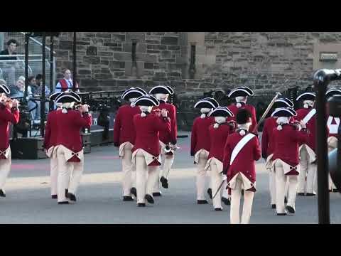 The US Old Guard Fife and Drums Corps at Edinburgh part 2