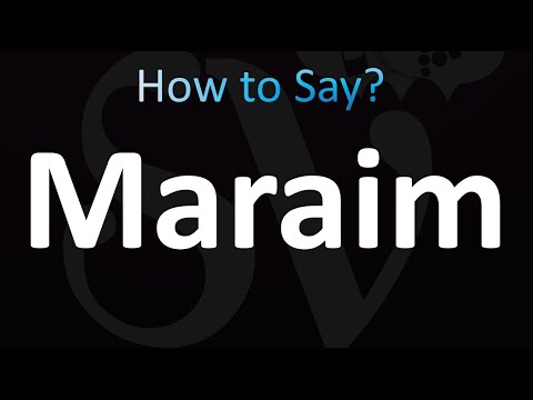How to Pronounce Maraim (Correctly!)