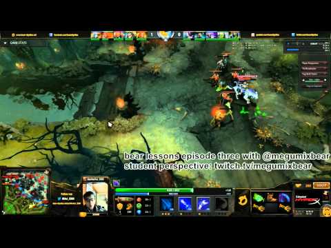 Dota 2 Bear Lessons #4: Feat. Aui_2000 and megumixbear