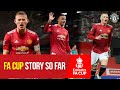United S FA Cup Story So Far Leicester City V Manchester United FA Cup