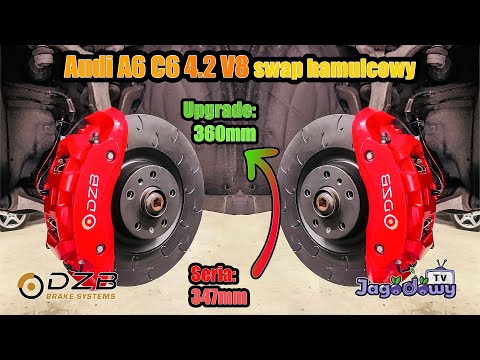 DZB Brake Systems - Audi A6 C6 4.2 V8 swap 347mm na 360mm