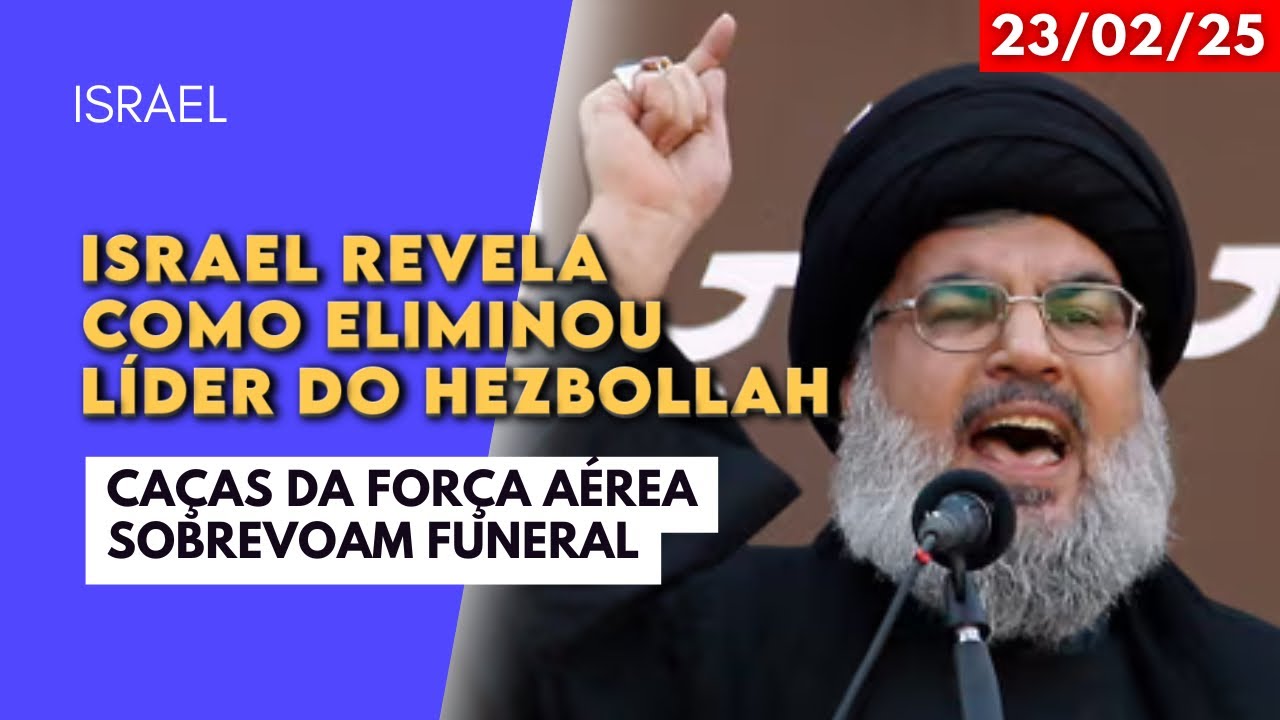 ISRAEL REVELA VÍDEOS EXCLUSIVOS DO ATAQUE AÉREO QUE ELIMINOU HASSAN NASRALLAH - LÍDER DO HAZBOLLAH