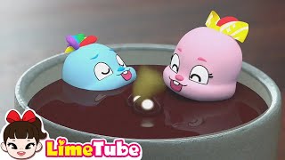 Download lagu Swimming in Hot Chocolate?! 🍫🛁 | Funny Pool Time! | Nursery Rhymes | Kindergarten | LimeAndToys mp3