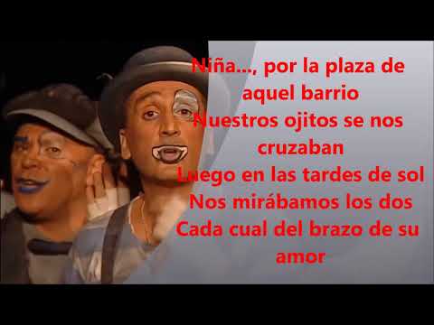 Pasodoble de los Equilibrista "Niña, tenemos algo pendiente" Letra, lyrics y karaoke