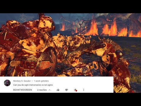 Rat Ogres VS Ogres | Total War: Warhammer 2