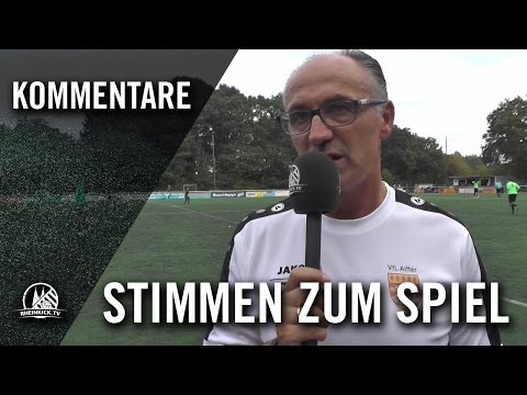 Die Stimmen zum Spiel (VfL Alfter - SV Bergisch Gladbach 09, Mittelrheinliga) | RHEINKICK.TV